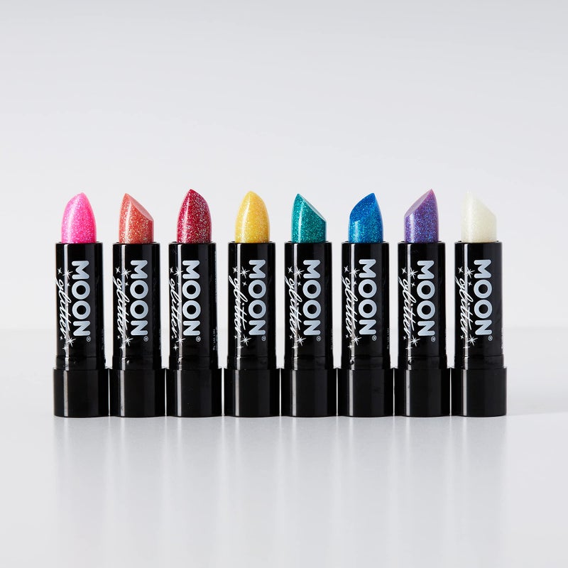 Moon Glitter Iridescent Glitter Lipstick, Cherry - Image 3